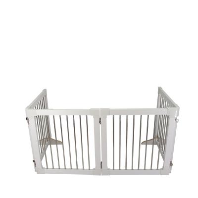 China Sustainable Indoor Modern Durable safety Dog Fence Pet Gate Panels For Stairs Pet Fence for sale