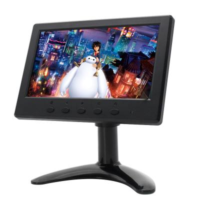 China Speaker new model 7inch cctv led monitor hdmi pc monitor tft lcd monitor for sale