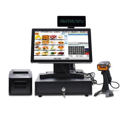 China Brand New Metal All In One Widescreen POS System Point Of Sale Retail POS System for sale