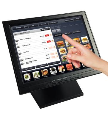 China KTV/POS/Industrial etc. 15 Inch TFT LCD Monitor / 15 Inch Raspberry Pi Touch Monitor / POS Desktop PCAP Touch Monitor for sale