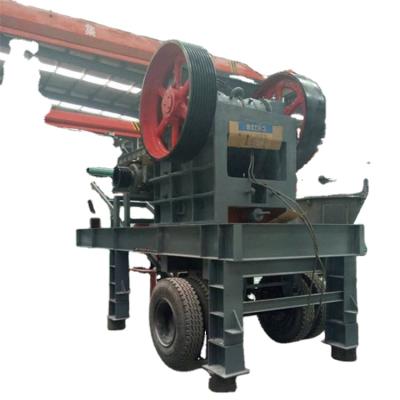 China Mobile Stone Jaw Crusher Station Plant Concrete Crushing Equipment for sale