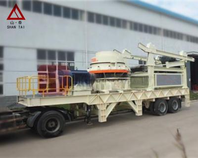 China Stone Crusher Mobile Mobile Crusher 50-300tph Extract Portable Mobile Rock Crusher Station Stone Crushing Line Price for sale