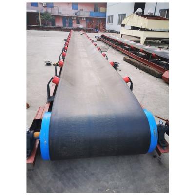 China Gravel / Brick Belt Conveyor Machine Heat Resistant Belt Conveyor for sale