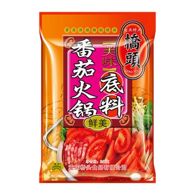 China Qiaotou clear soup hotpot the tomato taste a variety of practical Fanqie240g for sale