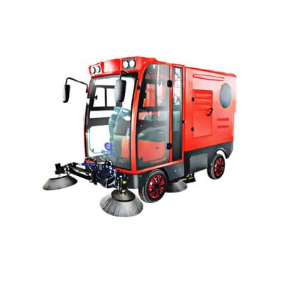 China New Energy Self Propelled Road Sweeper Loader Universal Clean Fire Truck 3500*2250*2200mm for sale