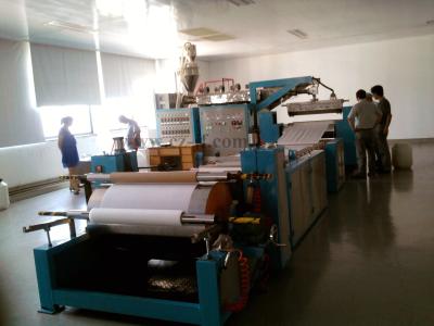 Chine Extrusion de Co ligne haute de film de bout droit de fonte de 3 couches étirant 2200MM 3000MM à vendre