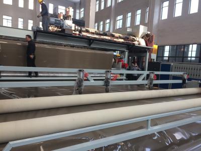 Chine HDPE Geomembrane de processus de fabrication de 7300mm Geomembrane faisant la machine à vendre