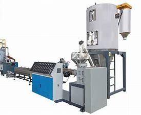 China Filmmaking  100kg/H Pet Extrusion Pelletizing Machine High Reliability for sale