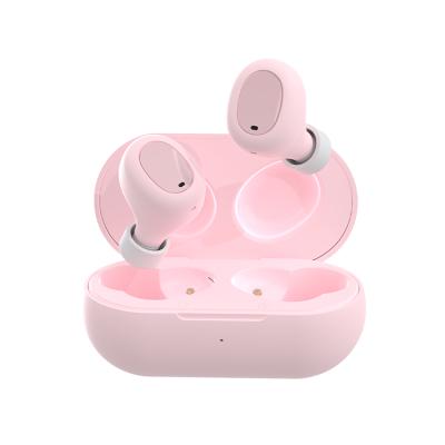 China OEM Mini Sport In-Ear Earphone 3D Bass Sound Wireless BT Earbuds Tws Earphone Pink Audifonos Tw15 for sale