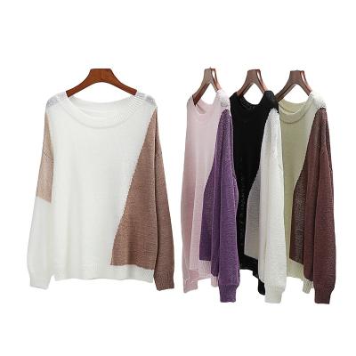 China 2021 New Anti-wrinkle Autumn Winter Fashion Ladies Jumper Round Neck Knit Sweater Women for sale