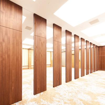 China Contemporary Movable Walls Partition Sliding Acoustic Movable Walls Wall Panel for sale