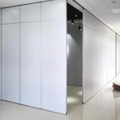 China Modern Partition Wall Sliding Door For Auditorium Interior Wooden Design for sale