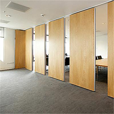 China Traditional Hotel Partition Walls Removable Sliding Door Wood Partition for sale