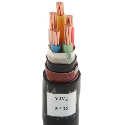 China Construction 0.6/1kV flame retardant pvc 5x16mm2 pvc power cable nyy for sale