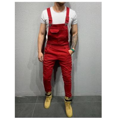 China Breathable Cotton Denim Jeans Men's Workwear WW Overall Overalls For Men for sale