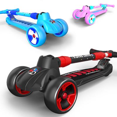 China 2021 New Design Child Scooter Kids Adjustable Push Scooter Kids Scooter Actions Available Fashing Wheel for sale