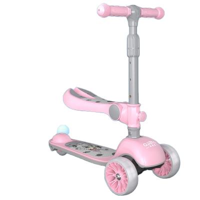 China New Style Kid Colorful Kids Foot Powered 3 Wheel Children Scooter With Brake Scooter for sale