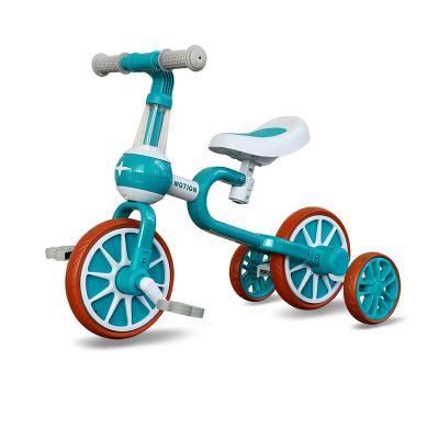 China New Design 3 Colorful Balance Car /bike Bicycle /tricycle In Children 1 Upright Sliding Mini Baby Balance Bike Tricycle for sale