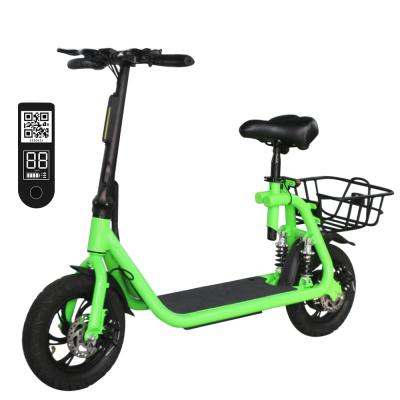 China Smart Classic Electric Step Scooter Two Wheel Best Unisex Foldable Scooter With Optional Seat For Adults Customized for sale