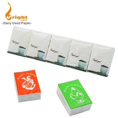 China Cutie's Style Ultra Soft Mini Pocket Facial Tissue Cardboard for sale