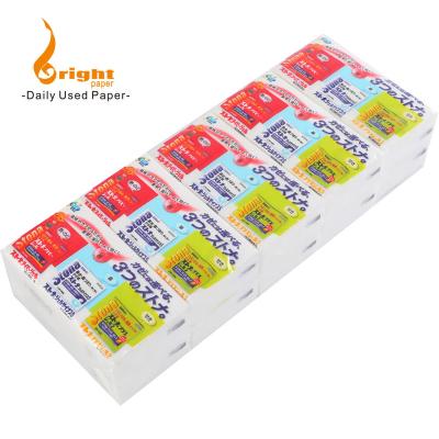 China Ultra Soft Customized 3ply Embossing Pulp Blank Pouch Wood Facial Tissue for sale