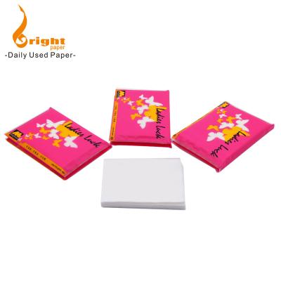 China Wallet Promotional Advertising Pouch Ultra Soft Wholesale Printed Tissue Paper Facial Package for sale