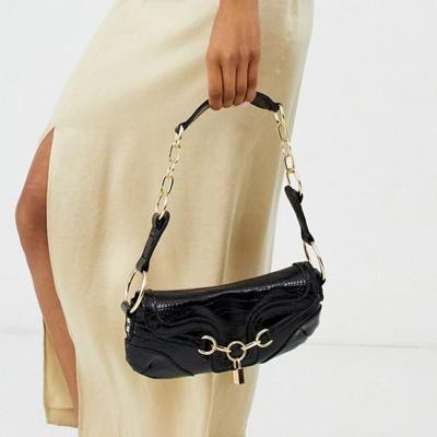 China New Fashion Trendy Retro Fashion Armpit Chain Bags Women's Bag Handbags For Lady for sale