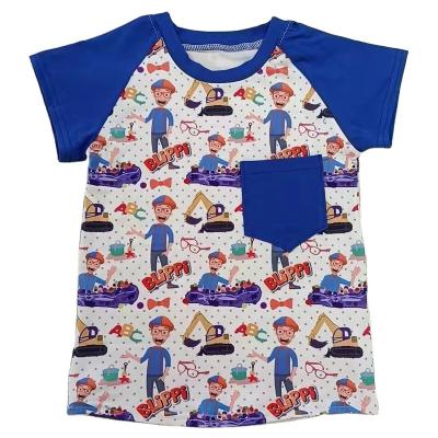 China Sustainable Wholesale Custom Neutral Infant Shirt Sleeve Children's Rotator Shirt for sale