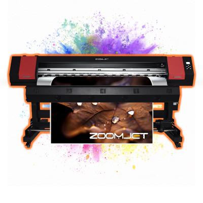 China Factory Discount Price Zoomjet Vinyl Sticker Printing Machine 1.8m 3.2m I3200 Xp600 Eco Solvent Printer China Manufacturer Supplier for sale