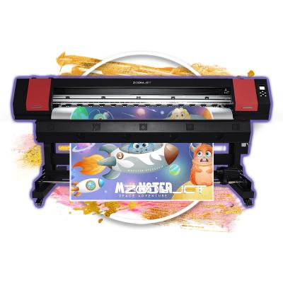 China Factory Products Best 1.8m Digital I3200 Head Large Format Hybrid Printer Equipment For Canvas Sale Reflective Film for sale