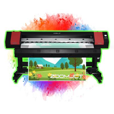 China Latest Factory 1.8m Head Dx5 High Speed ​​Flex Printing Car Wrapping Sublimation Printing Machine for sale