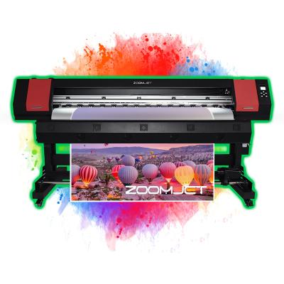 China Factory 1.8m Dual Printheads I3200 Digital Inkjet Heat Transfer Sublimation Printing Machine for sale