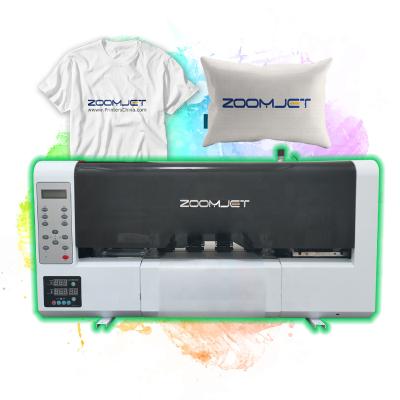 China Garment Shops High Quality Garment T-shirt Jeans Knock Printing Machine 12 Inch Pet Film Printer Dtf Printer for sale