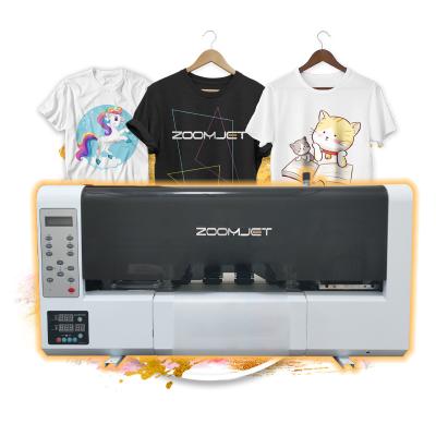 China Garment Shops High Quality 30cm Dual Printheads I3200 Xp600 A3 Size Dtf Printer With Shaker for sale