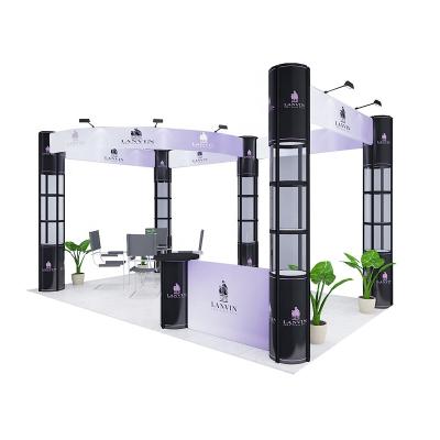 China Portable Stand 10*10 Stand Aluminum Trade Show Booth Exhibition Stand Aluminum Trade Show Booth for sale