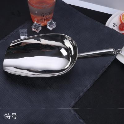 China Viable Ready To Ship Universal Ice Scoop 304 Stainless Steel Food Scoop Cheap Price for sale