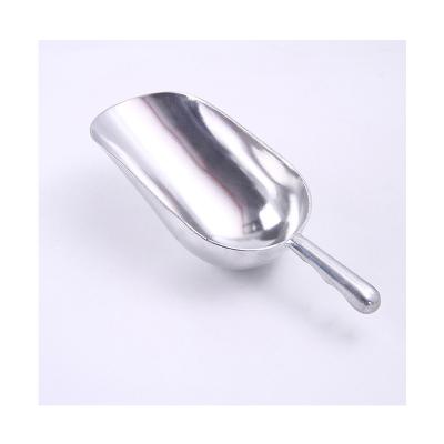 China Customized Viable Universal Logo Stainless Steel Ice Shovel Round Mouth Shovel Ice Shovel Bar Acceptable for sale