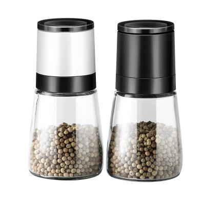 China Viable manual pepper seasoning bottle, black pepper grinder, kitchen utensils grinding bottle for sale