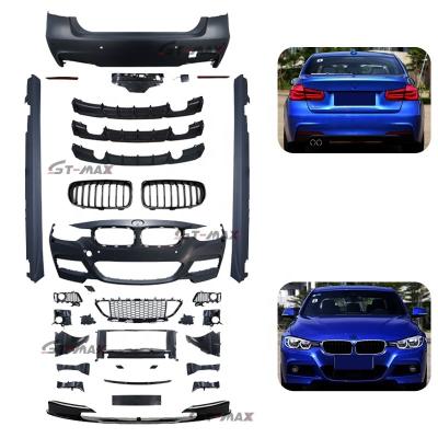 China High Quality Plastic Body Kit For BMW 3 Series 12-18 F30 Modified To M-Tech Front Bumper Rear Bumper Side Skirt Grill F30/35 M-Tech for sale