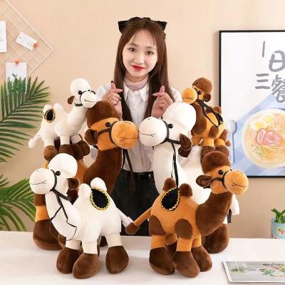 China Plush IN THE RUNNING soft cute plushie camel dolls kawaii simulation desert camel stuffed animal stuffed toy for sale