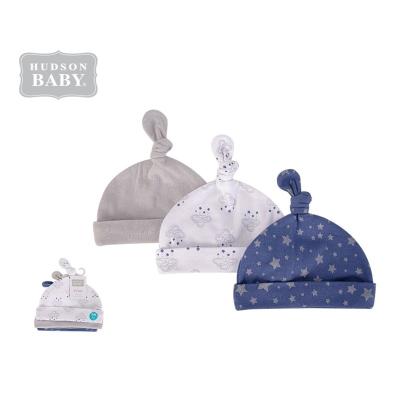 China 2021 Washable Hudson Baby Hat Set Baby Boys Tied Hat With Cloud Images for sale