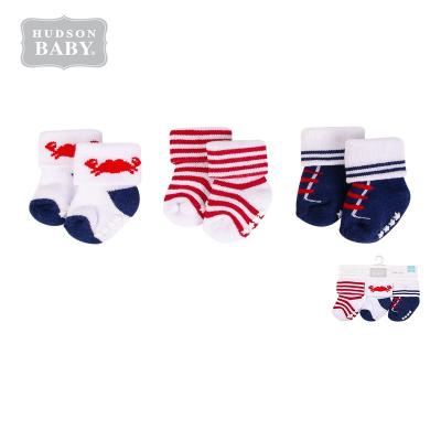 China Top Selling Hudson Baby Black Socks Anti-skid With Unique Rubber Newboen Baby Socks Cotton For Baby for sale