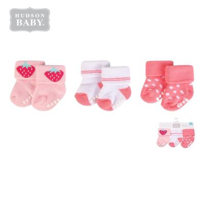 China Baby Anti Slip Terry Socks 2021 New Hudson Baby Girls Anti Slip Socks for sale