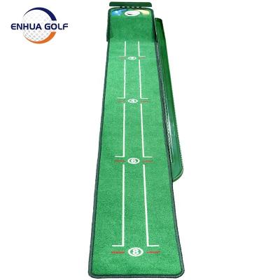 China Trianing Factory Supply New Design Golf Mat Indoor Outdoor Practice Mat Premium Golf Putting Mat for sale