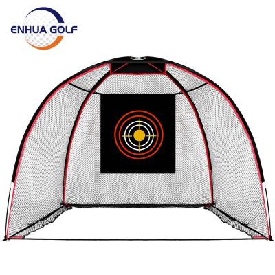 China Golf Trainer Nethigh quality golf chipping net and golf hitting net z-shaped net return home net HN005 for sale