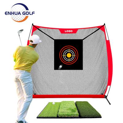 China Hand Made Golf Hitting 7' Net *7' Portable Golf Hitting Driving Practice Chipping Net for sale