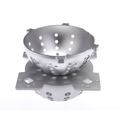 China CNC Lighting Component Processing CNC Lighting Component Processing China OEM Factory 5 Axis CNC Billet Billet Lightweight Bearing Housing for sale