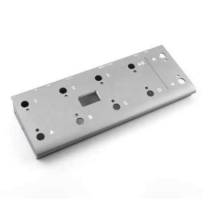 China Precision Aluminum Custom CNC Machining For Aluminum Milling Switch Plate Or Panel Cover / CNC Aluminum Machining Parts for sale