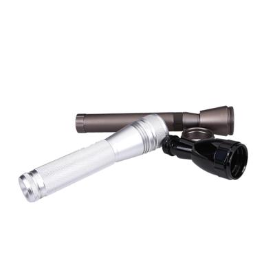 China Aluminum Flashlight Housing CNC Lathe Machining Parts Flashlight Turning Parts for sale