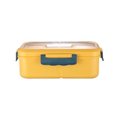 China Popular Microwavable Safe Plastic Multi-Layer Stackable Microwavable Container Take Out Lunch Box for sale